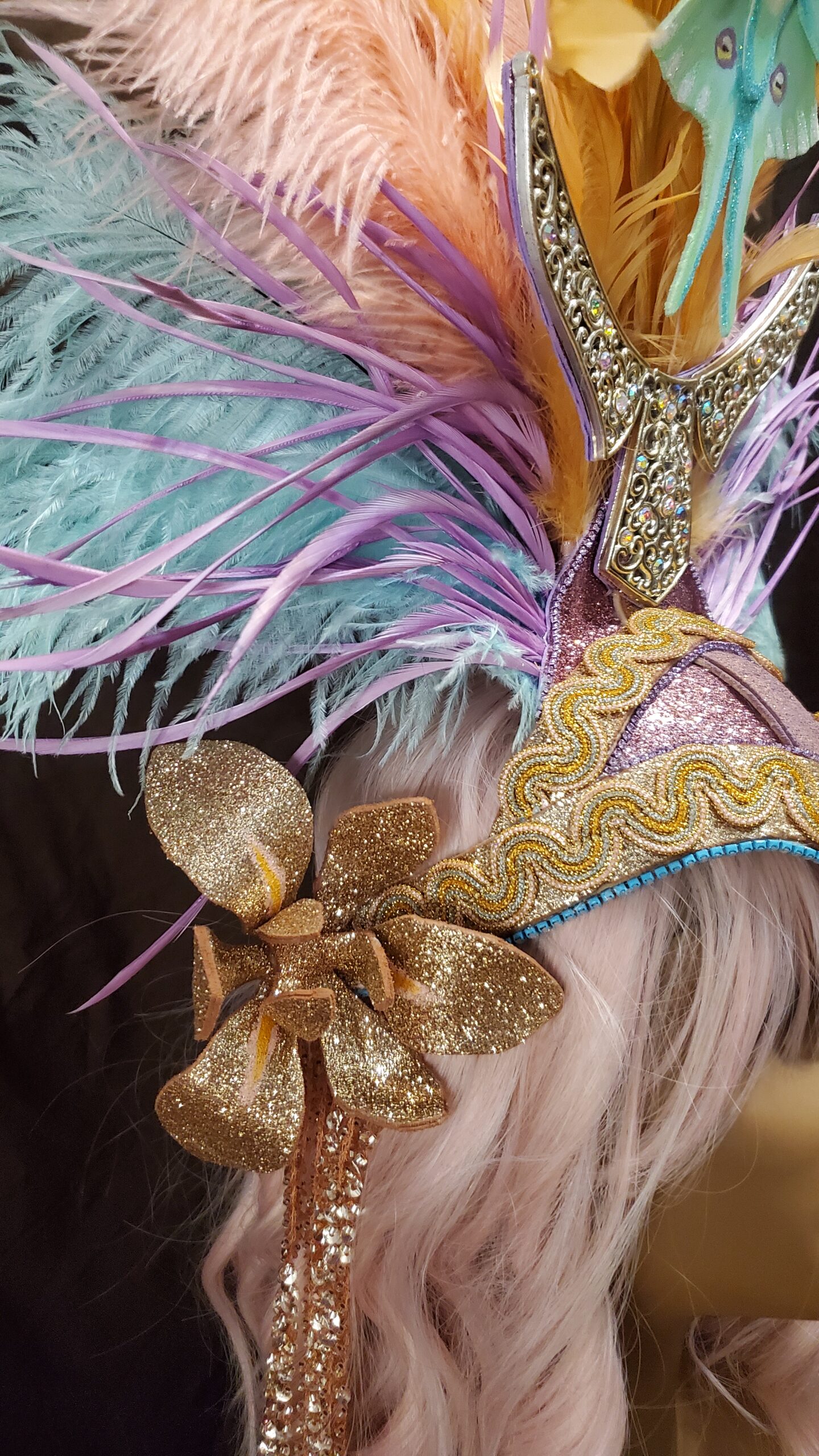 Luna Moth Headpiece - Image 4