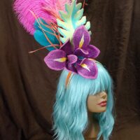 Tropical Iris Bouquet - Headband