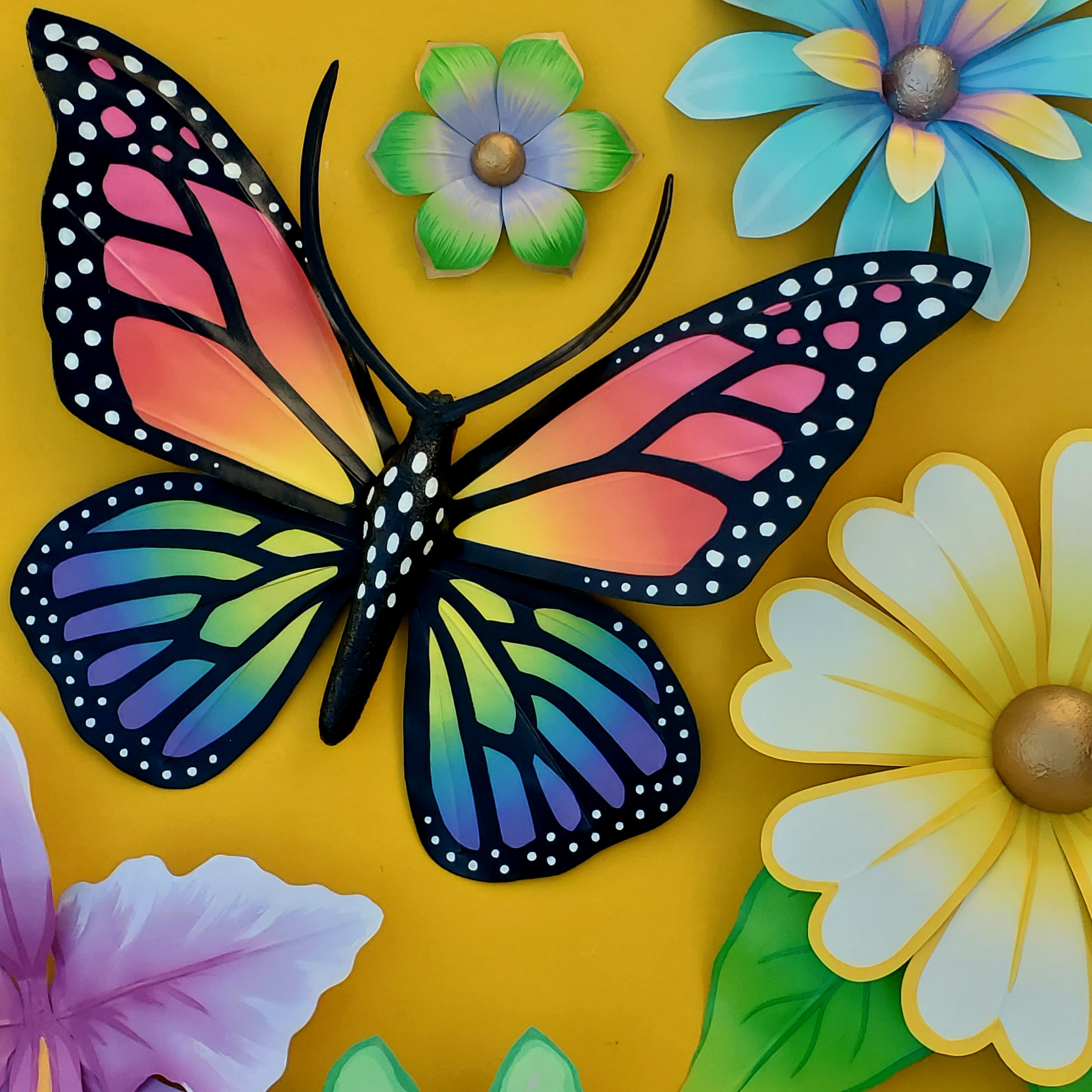 Monarch Butterfly - Large - Rainbow - Image 2